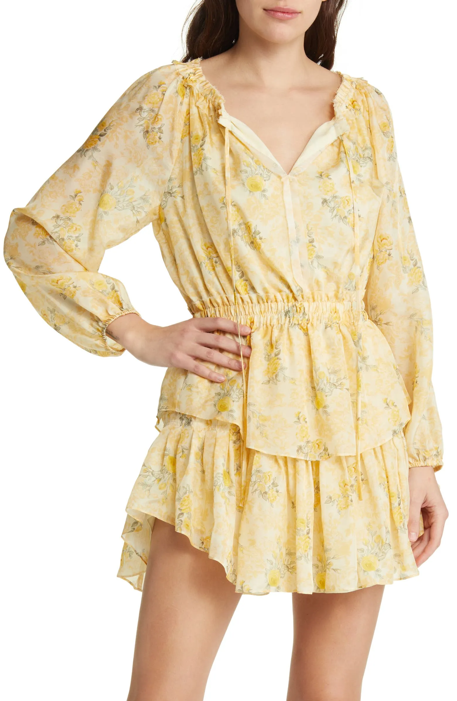 Popover Dress - Lemon Daydream