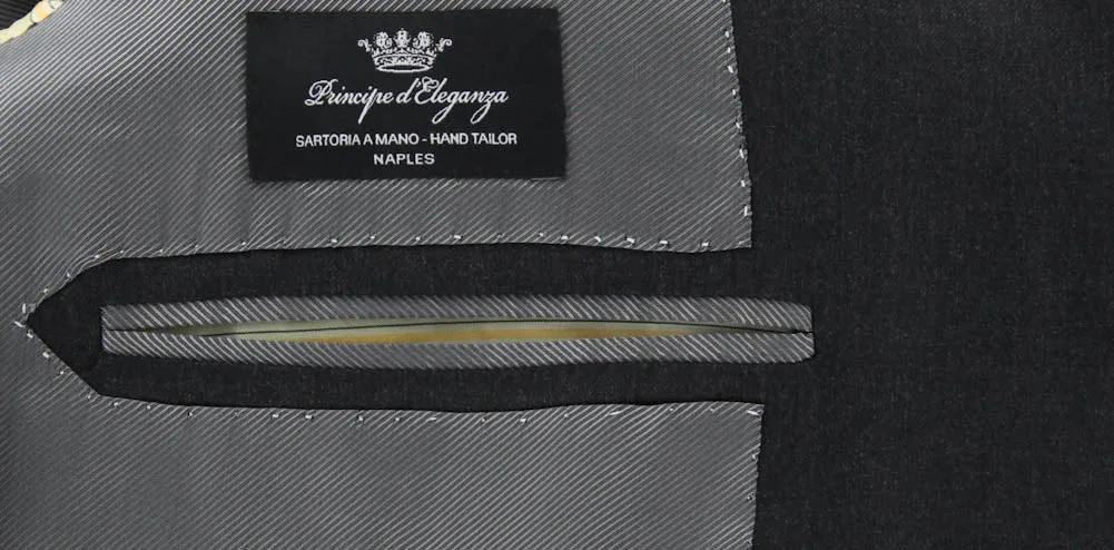 Principe d'Eleganza Charcoal Gray Suit - 44 US / 54 EU