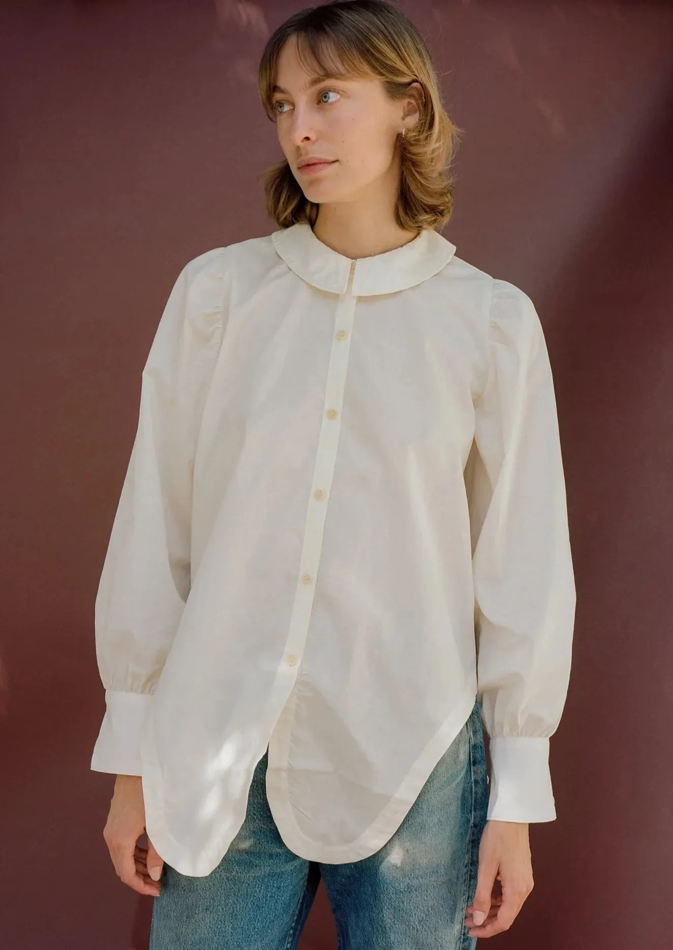 Rayne Blouse, Cream