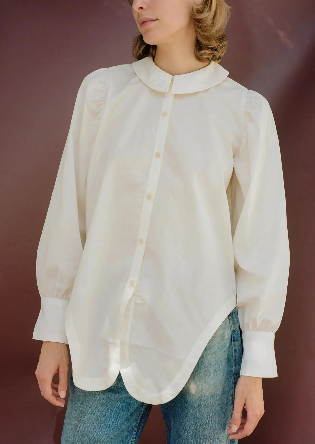 Rayne Blouse, Cream