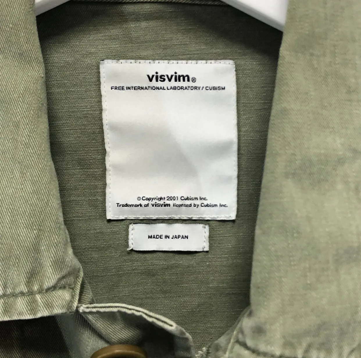 [S] VISVIM 13SS Kilgore Dmgd Chino Jacket Olive
