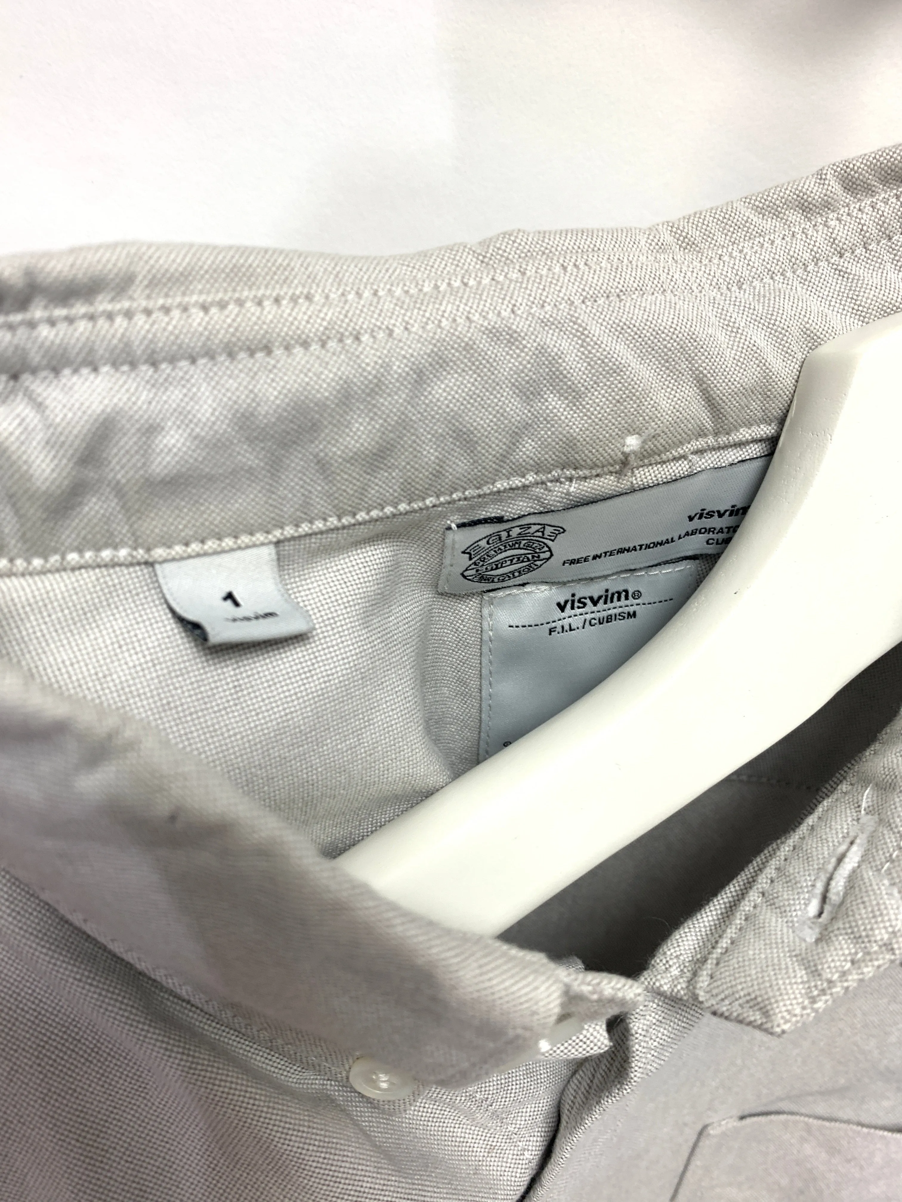 [S] Visvim 14SS Albacore Flora Shirt LS Giza Grey