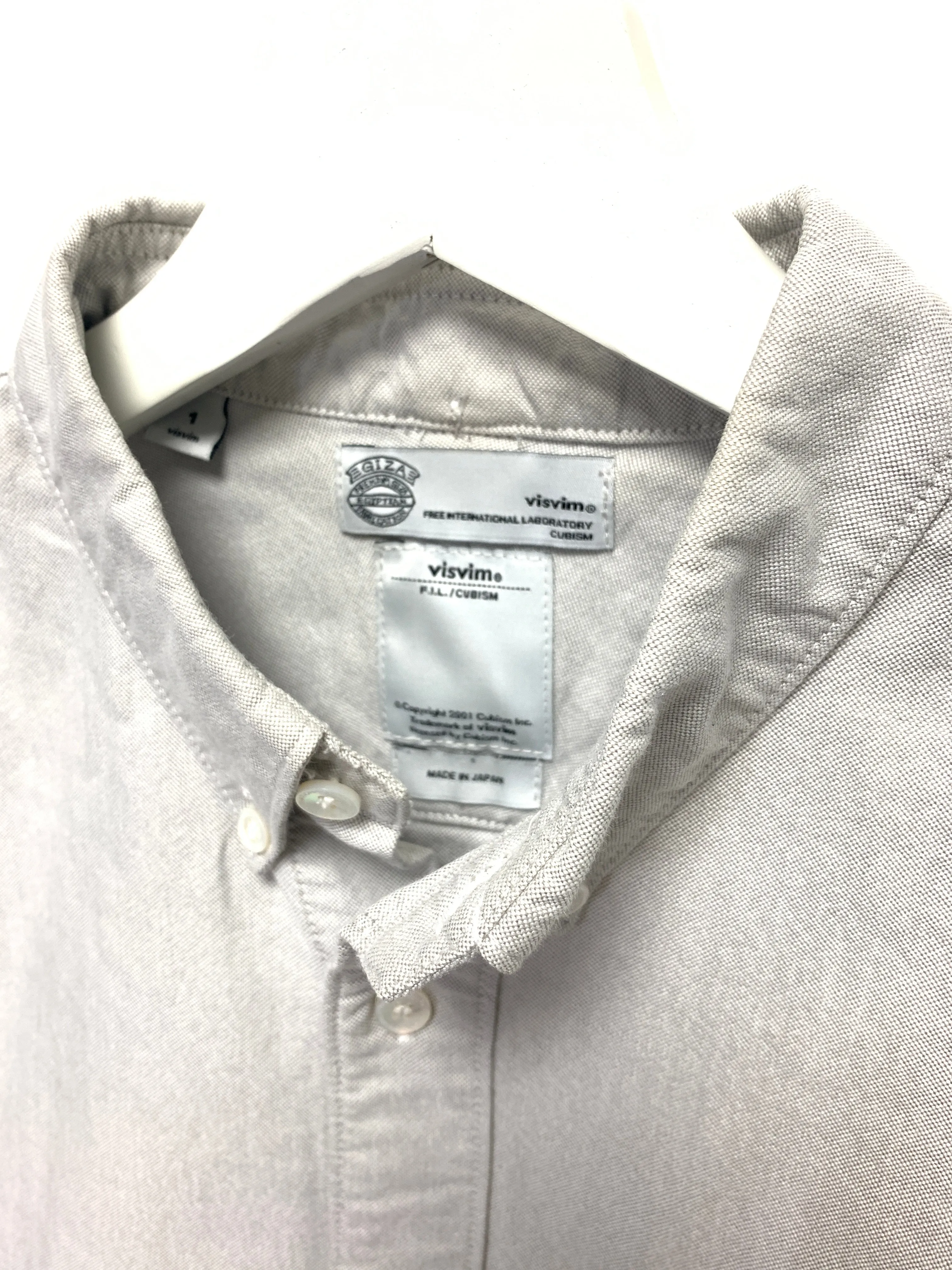 [S] Visvim 14SS Albacore Flora Shirt LS Giza Grey