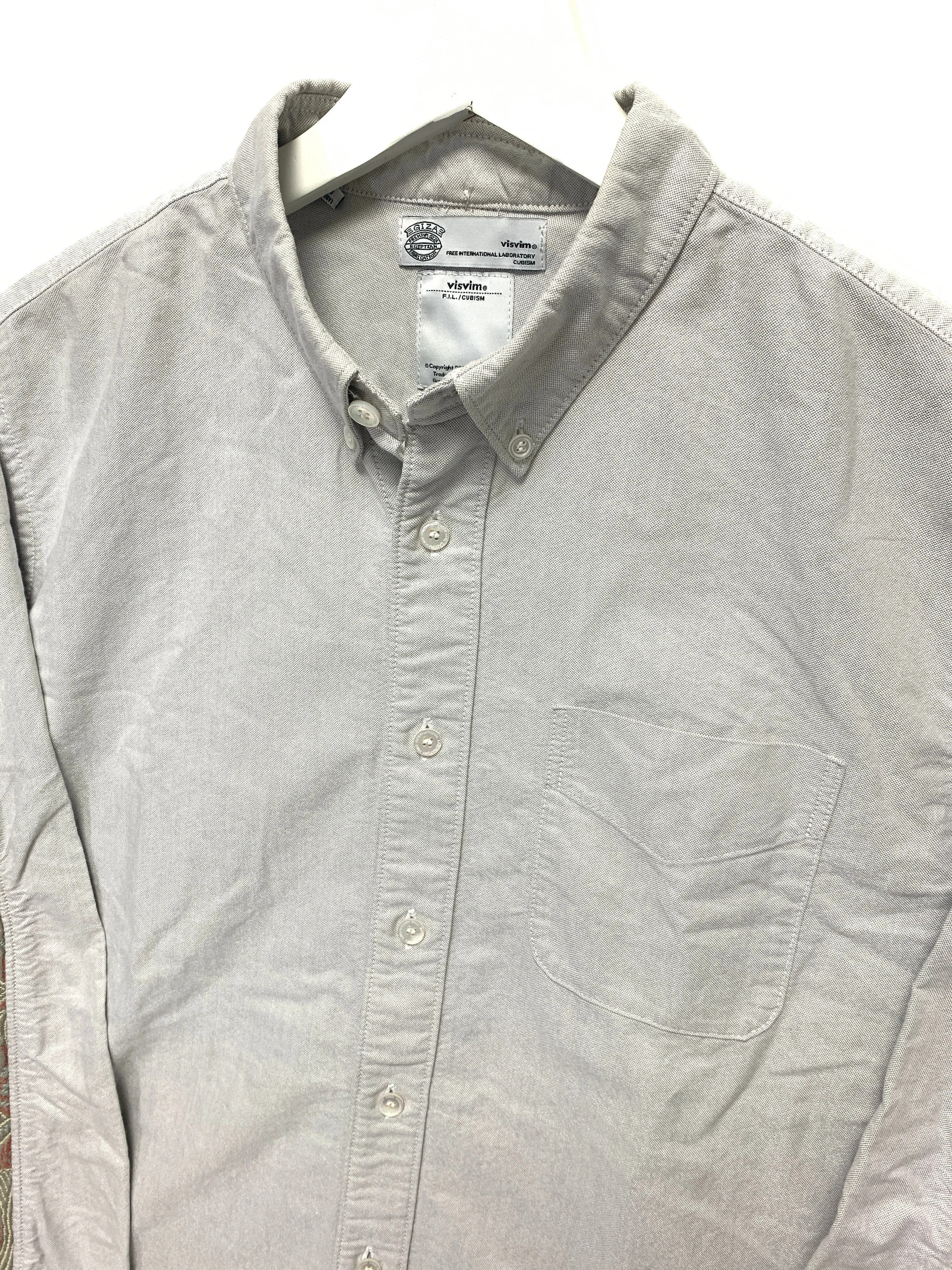 [S] Visvim 14SS Albacore Flora Shirt LS Giza Grey