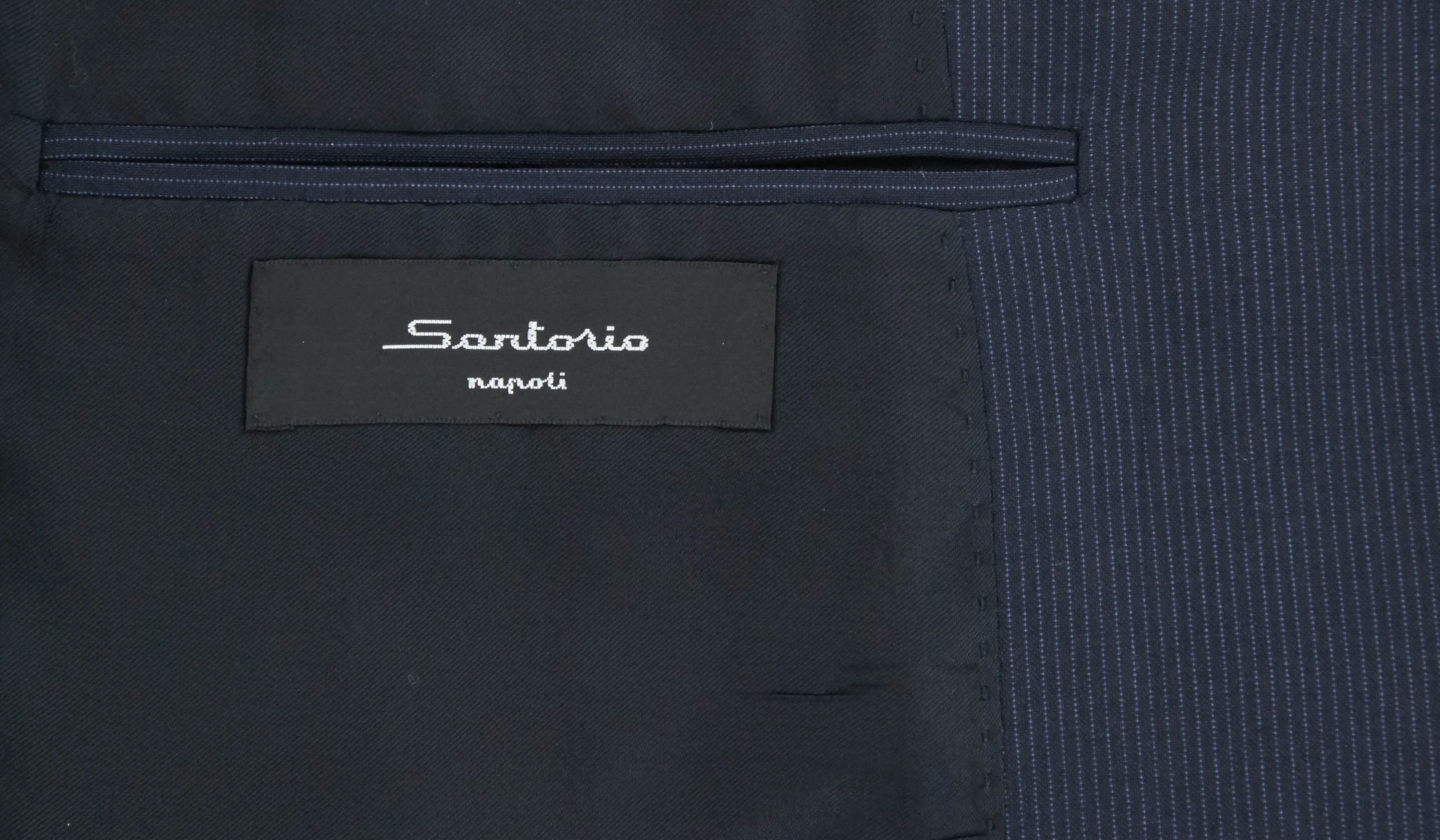 Sartorio Napoli Navy Blue Suit - 43 US / 53 EU