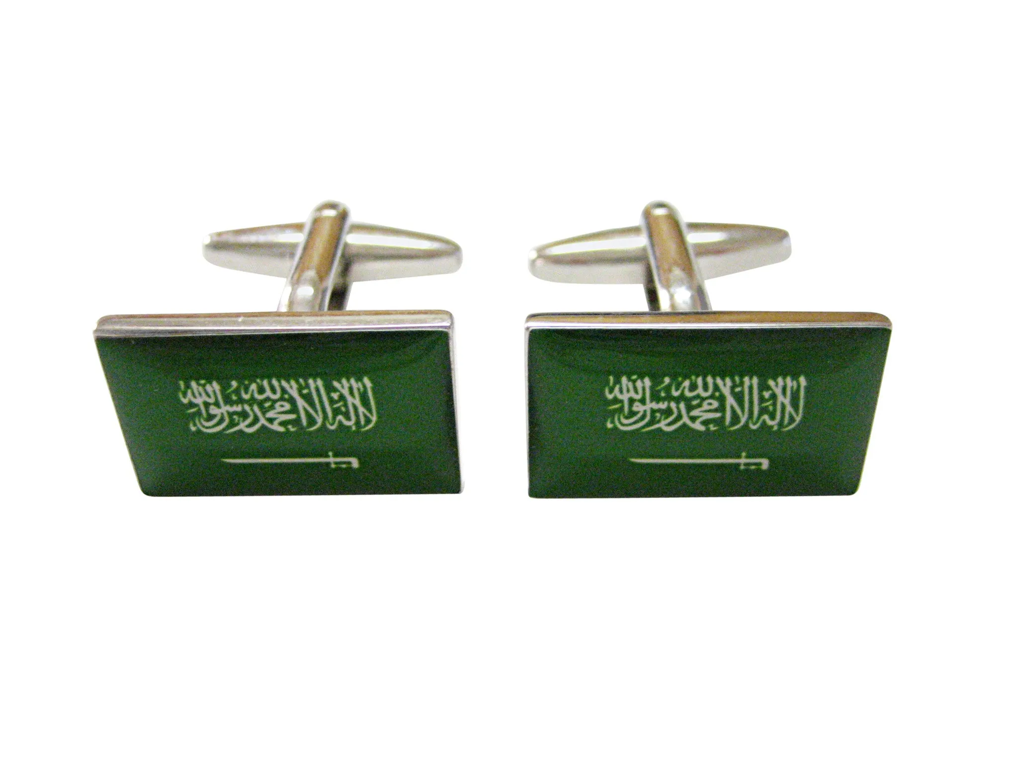 Saudi Arabia Flag Cufflinks