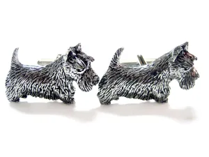 Scottish Terrier Dog Cufflinks