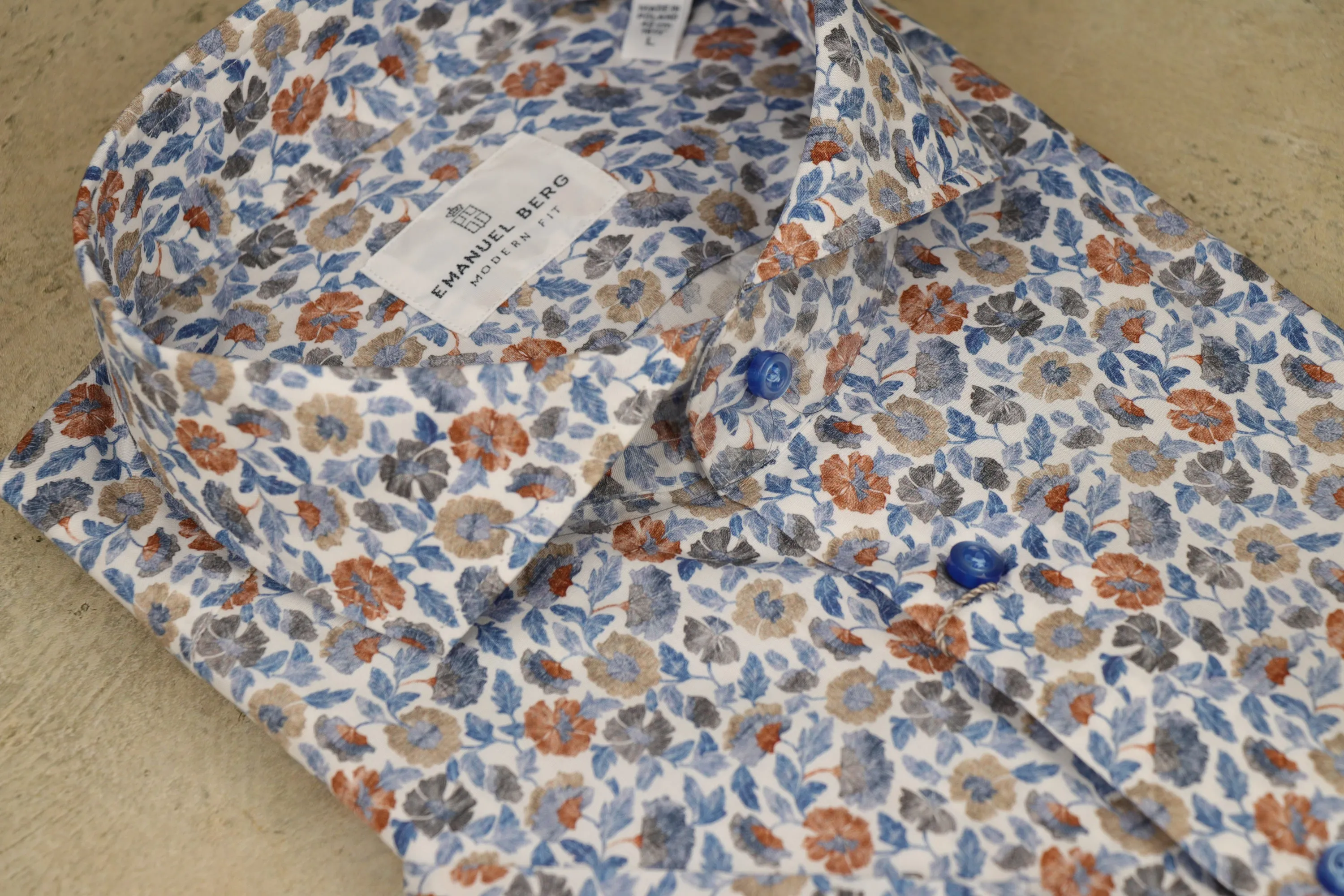 SF19661 Stretch Poplin Short Sleeve Sport Shirt