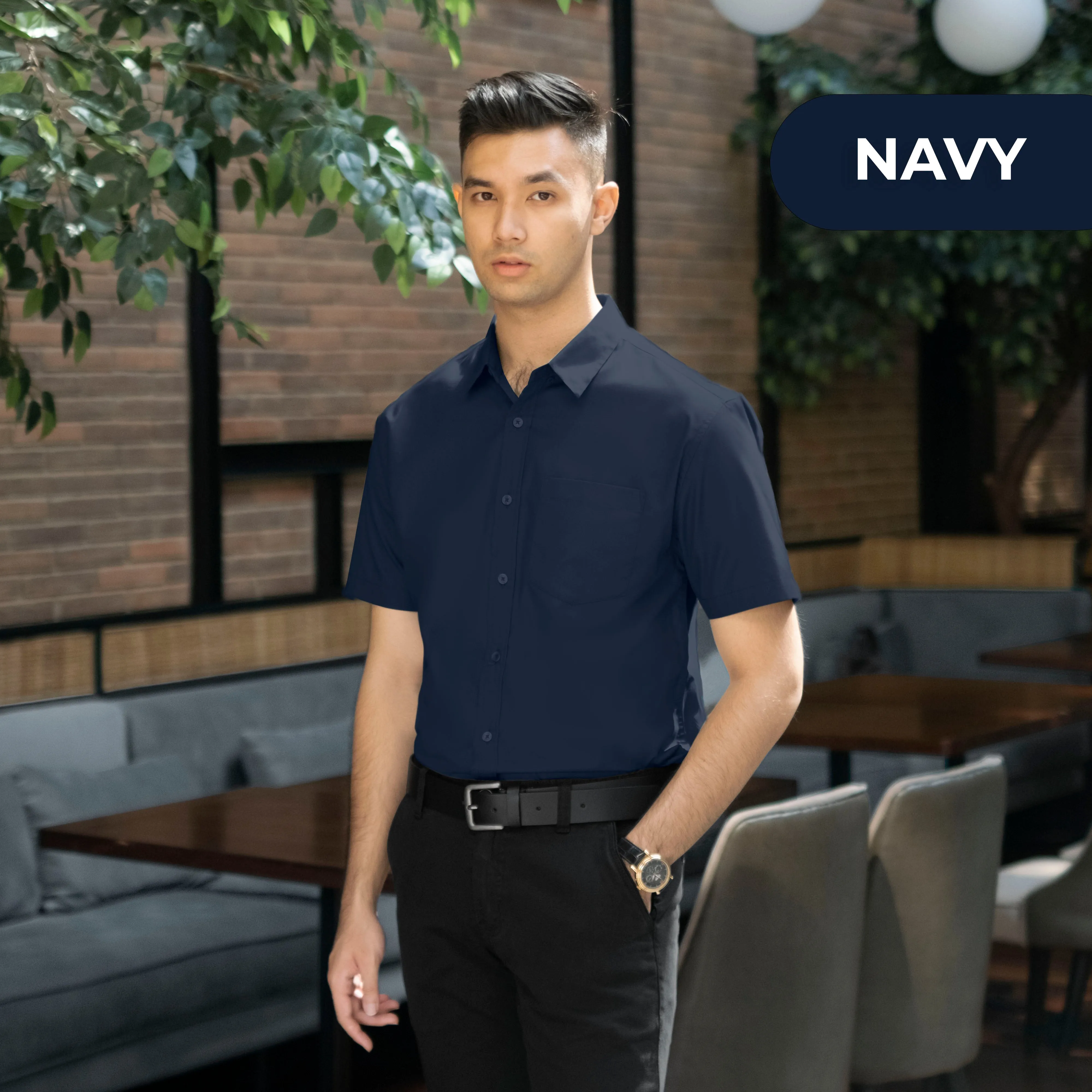 Smith Business Shirt Short Sleeve
