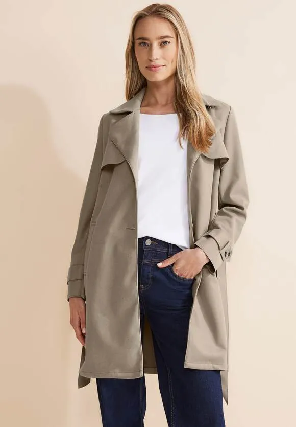 Street One Sand Trenchcoat
