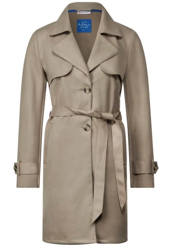 Street One Sand Trenchcoat