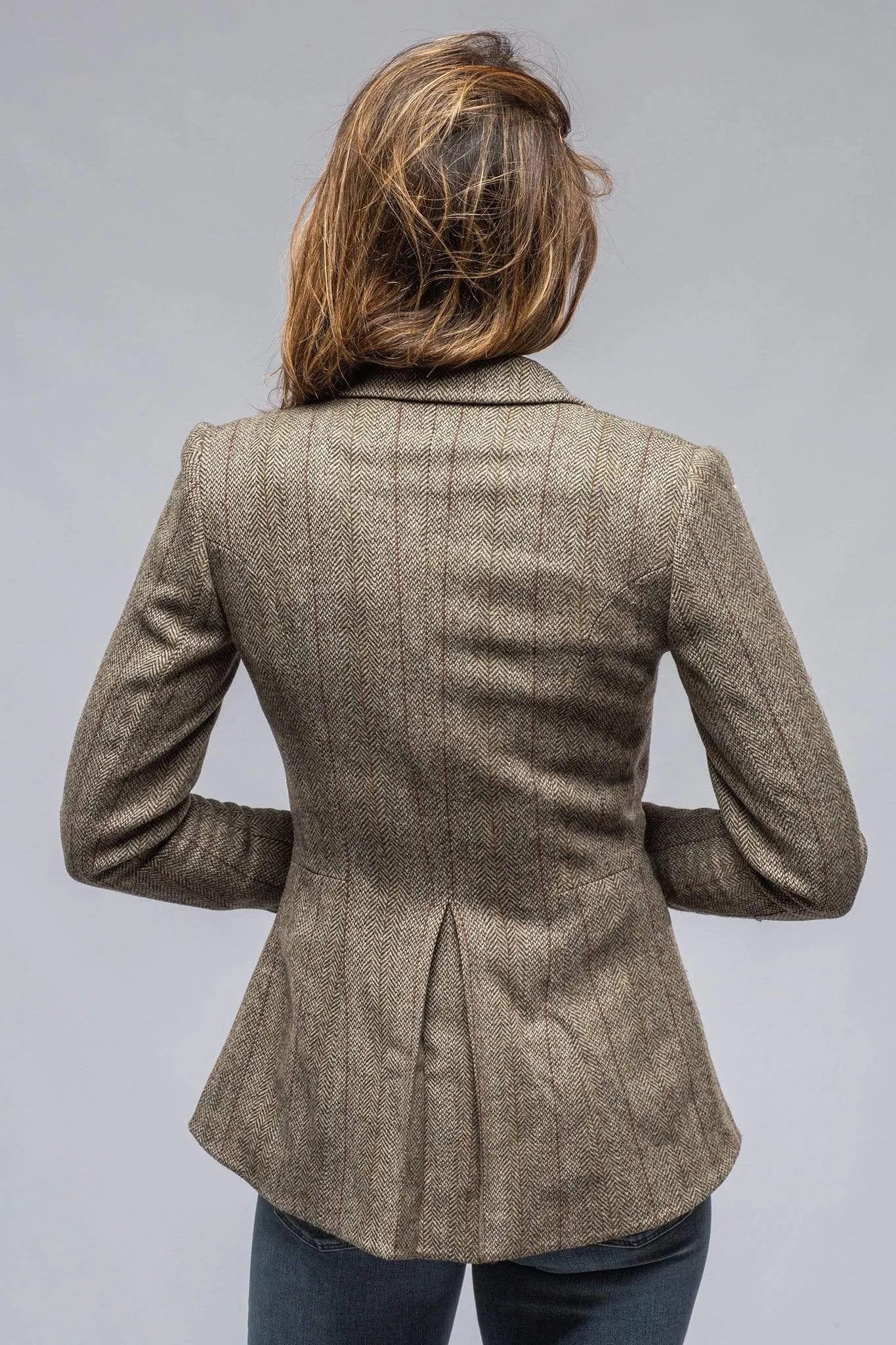 Sullavan Tweed Jacket In Khaki