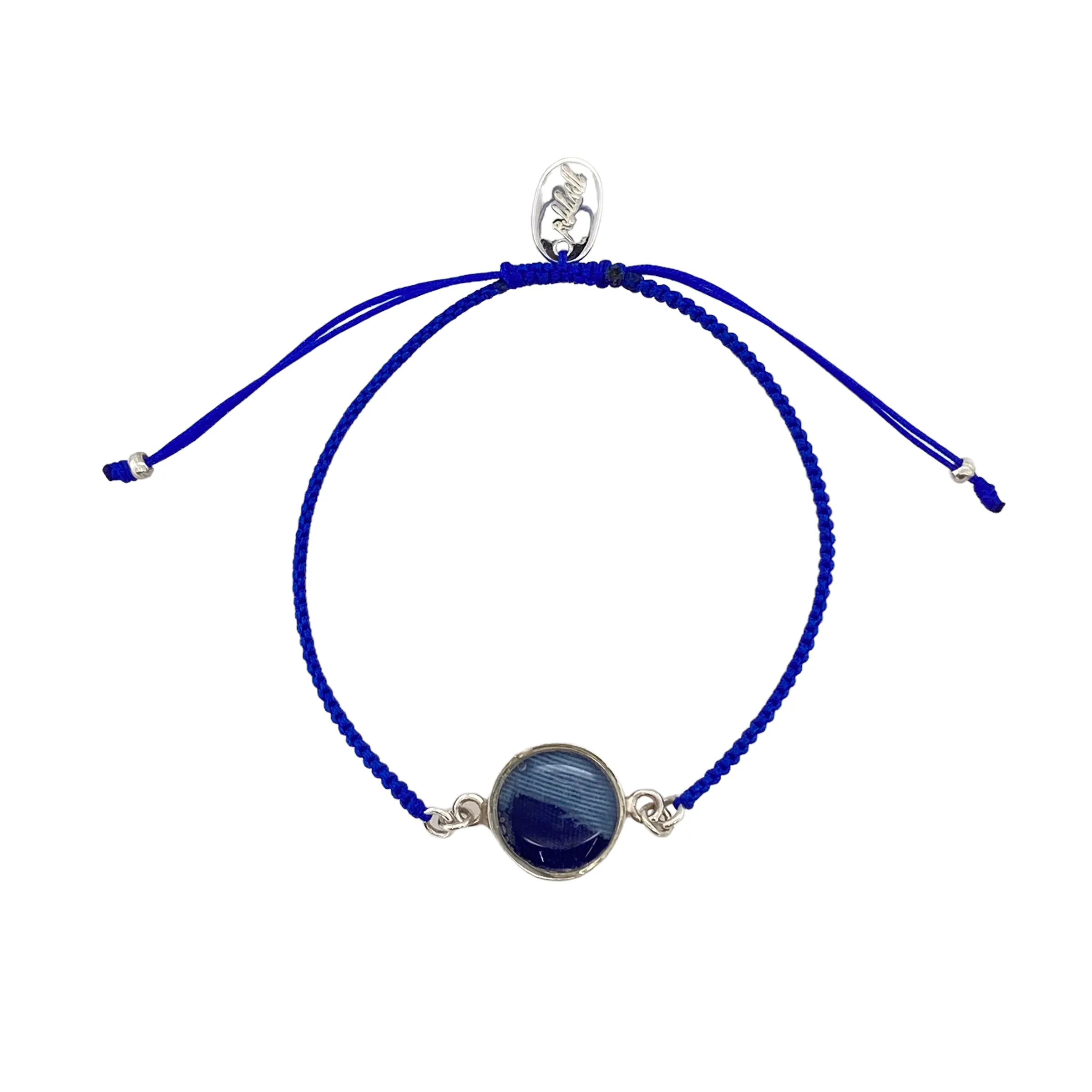 Taylor Bracelet | Silver | Blue
