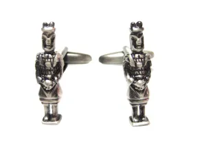 Terracotta Army Soldier Cufflinks
