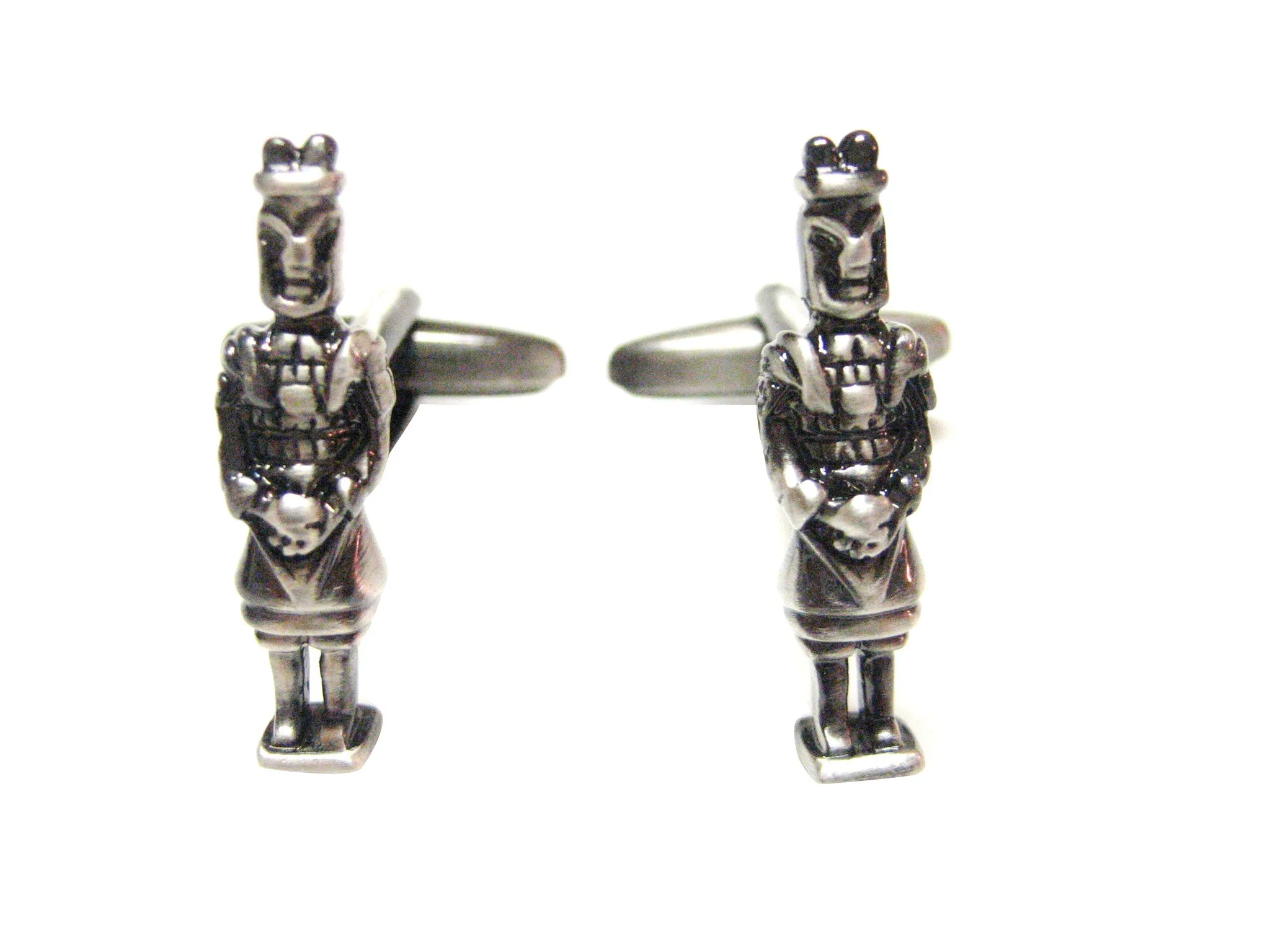 Terracotta Army Soldier Cufflinks