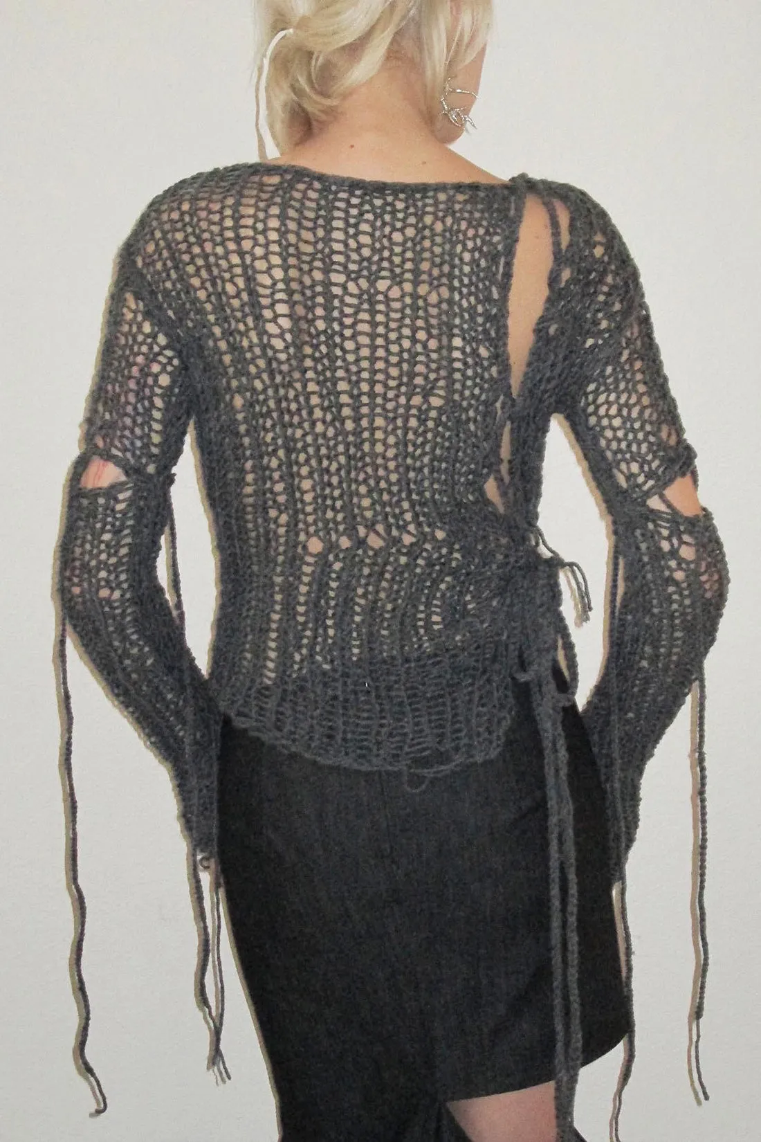 Tied Parts Sweater