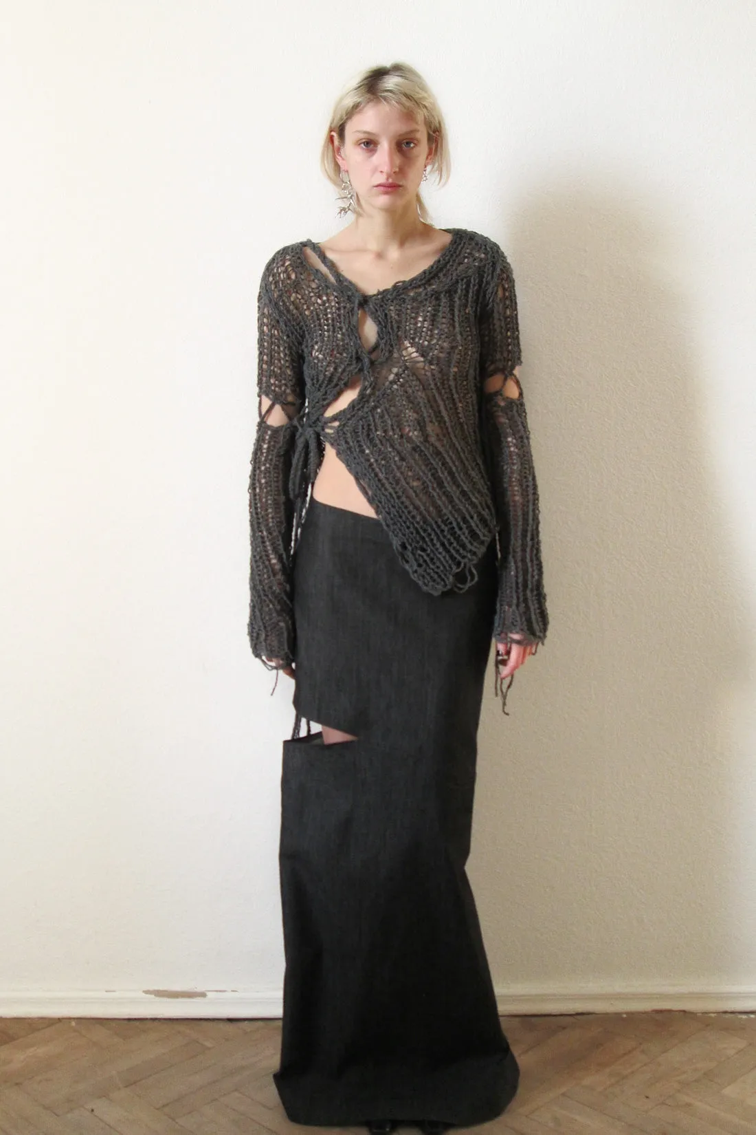 Tied Parts Sweater