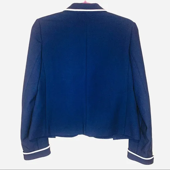 Tory Burch Nautical Blazer, Carrie Navy Resort