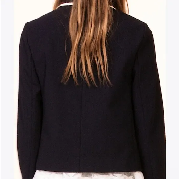 Tory Burch Nautical Blazer, Carrie Navy Resort
