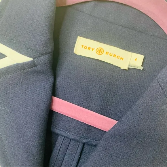Tory Burch Nautical Blazer, Carrie Navy Resort
