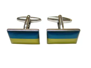 Ukraine Flag Cufflinks