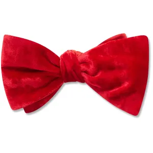 Velvet Persimmon - Reversible bow ties