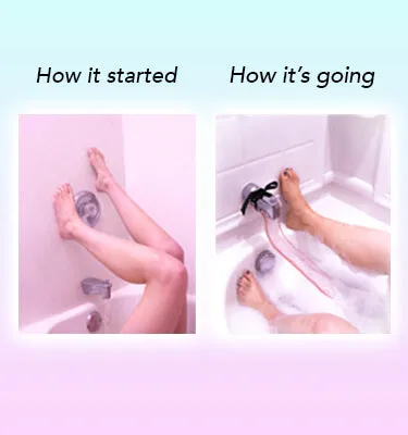 Waterslyde Bathtub Water Diverter