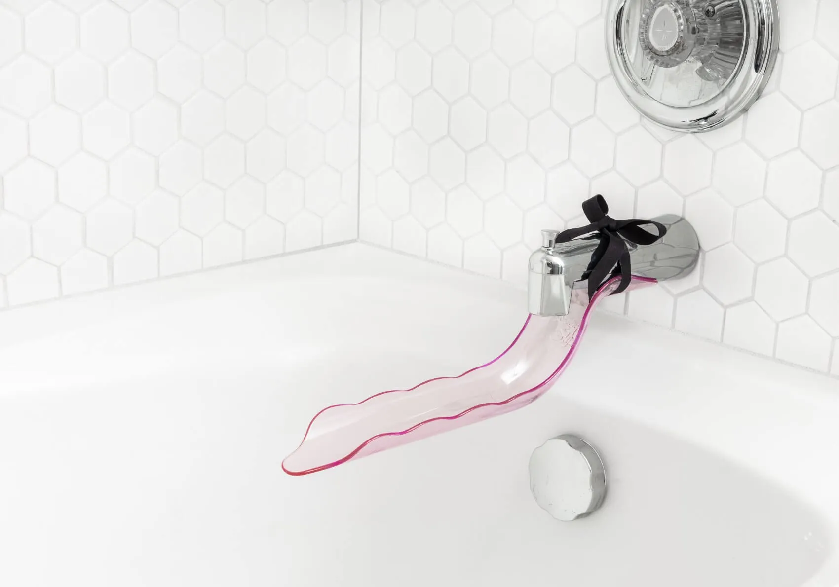 Waterslyde Bathtub Water Diverter