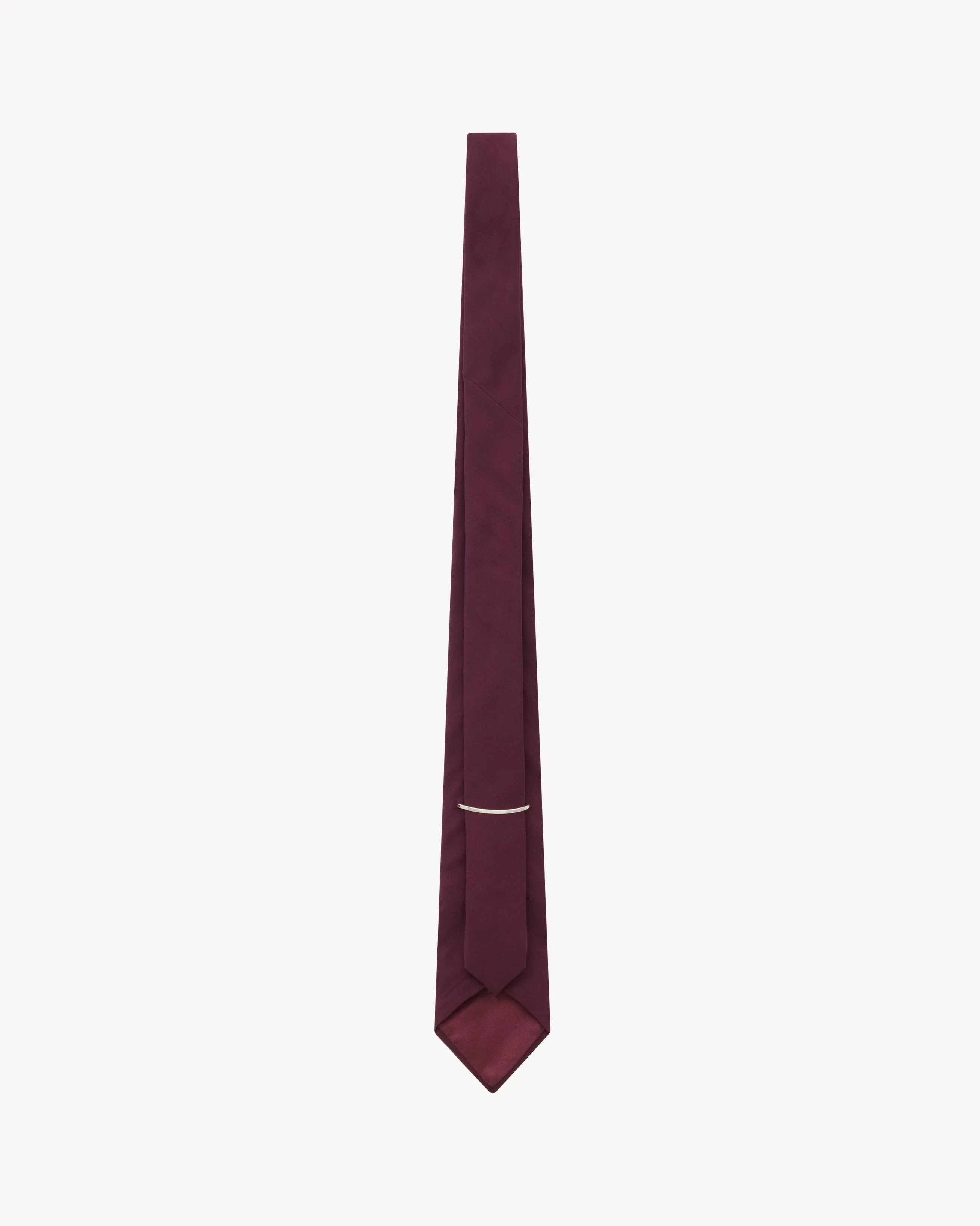 Wide Tie In Silk Grosgrain