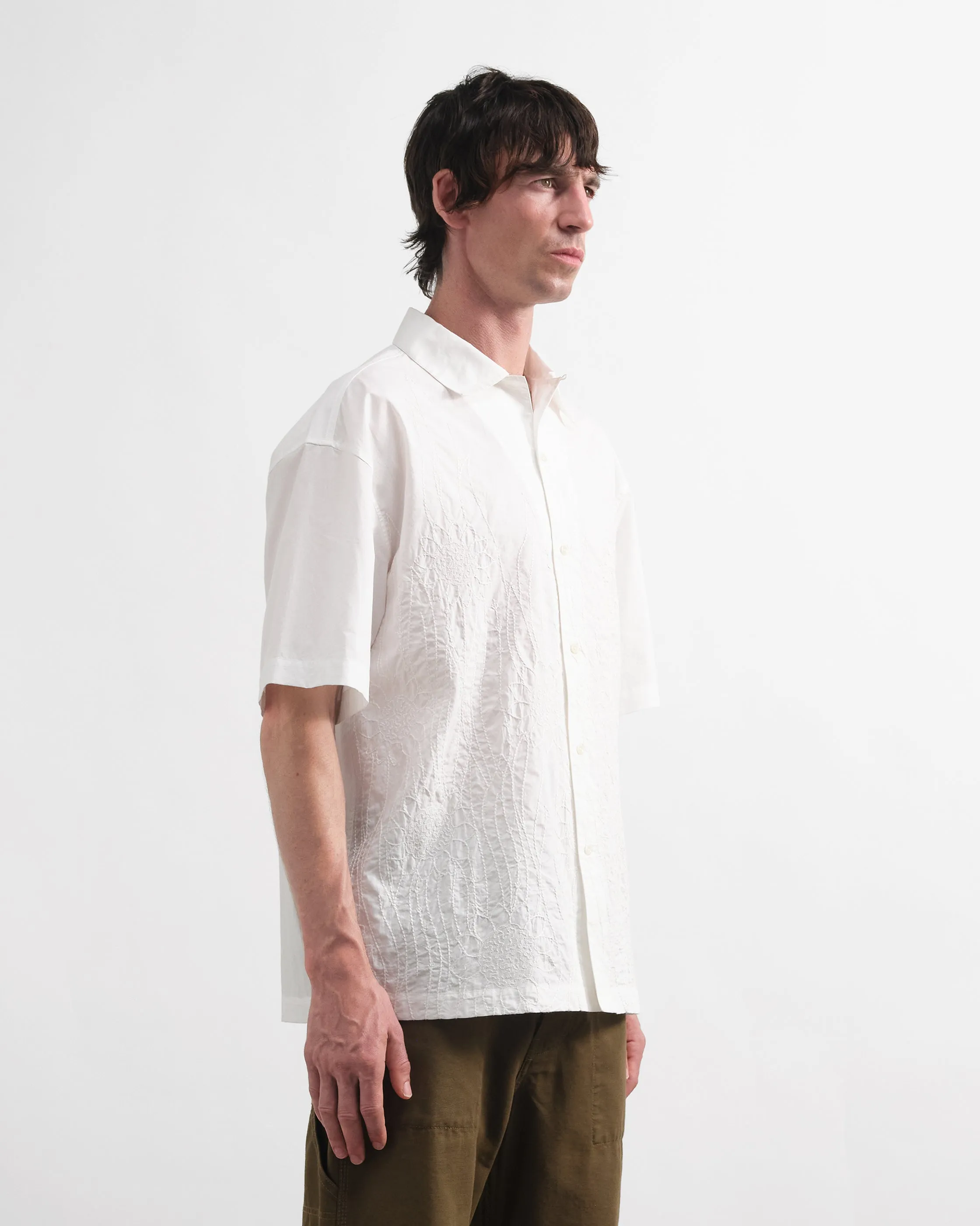 YMC Mens Sidri Shirt White
