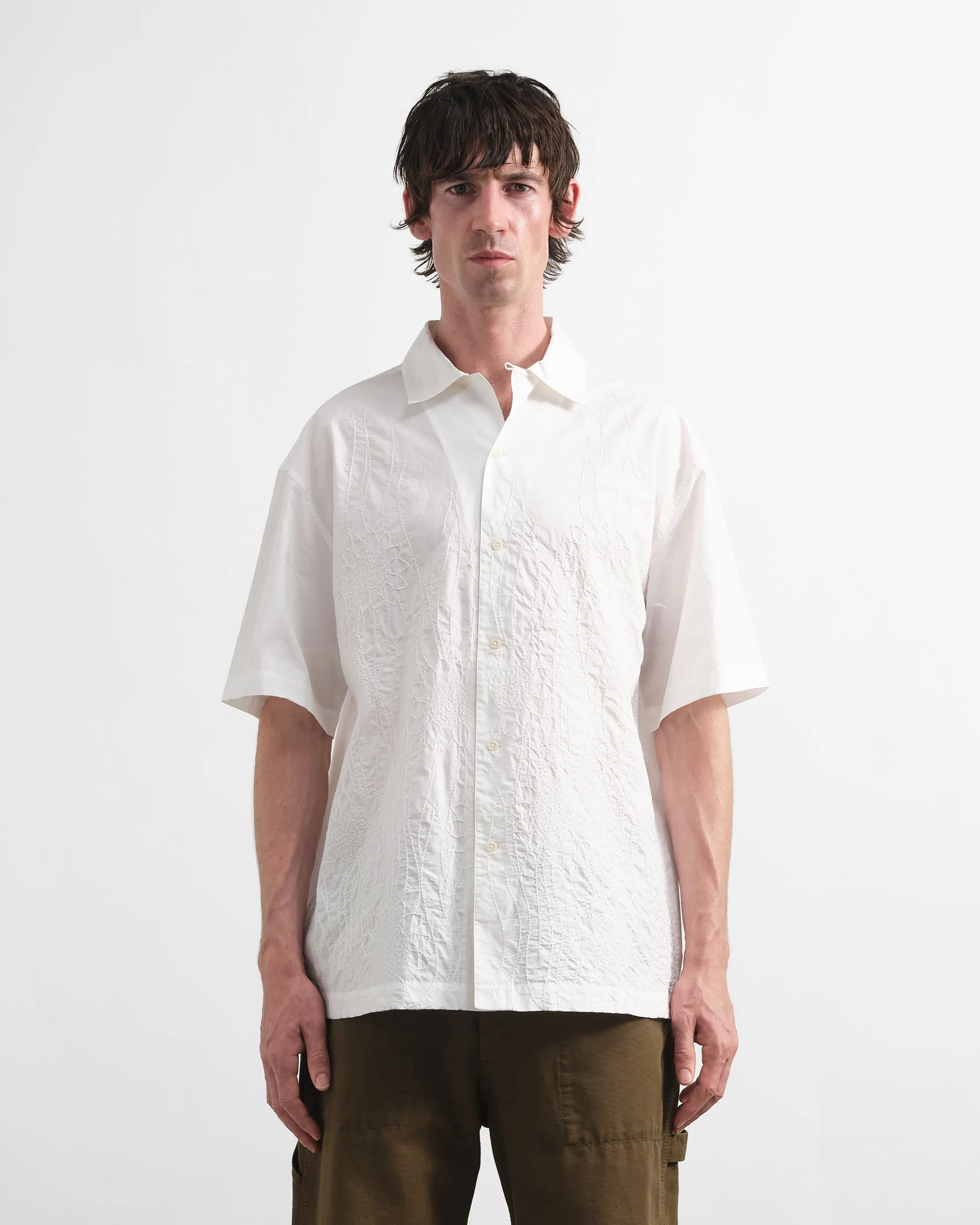 YMC Mens Sidri Shirt White