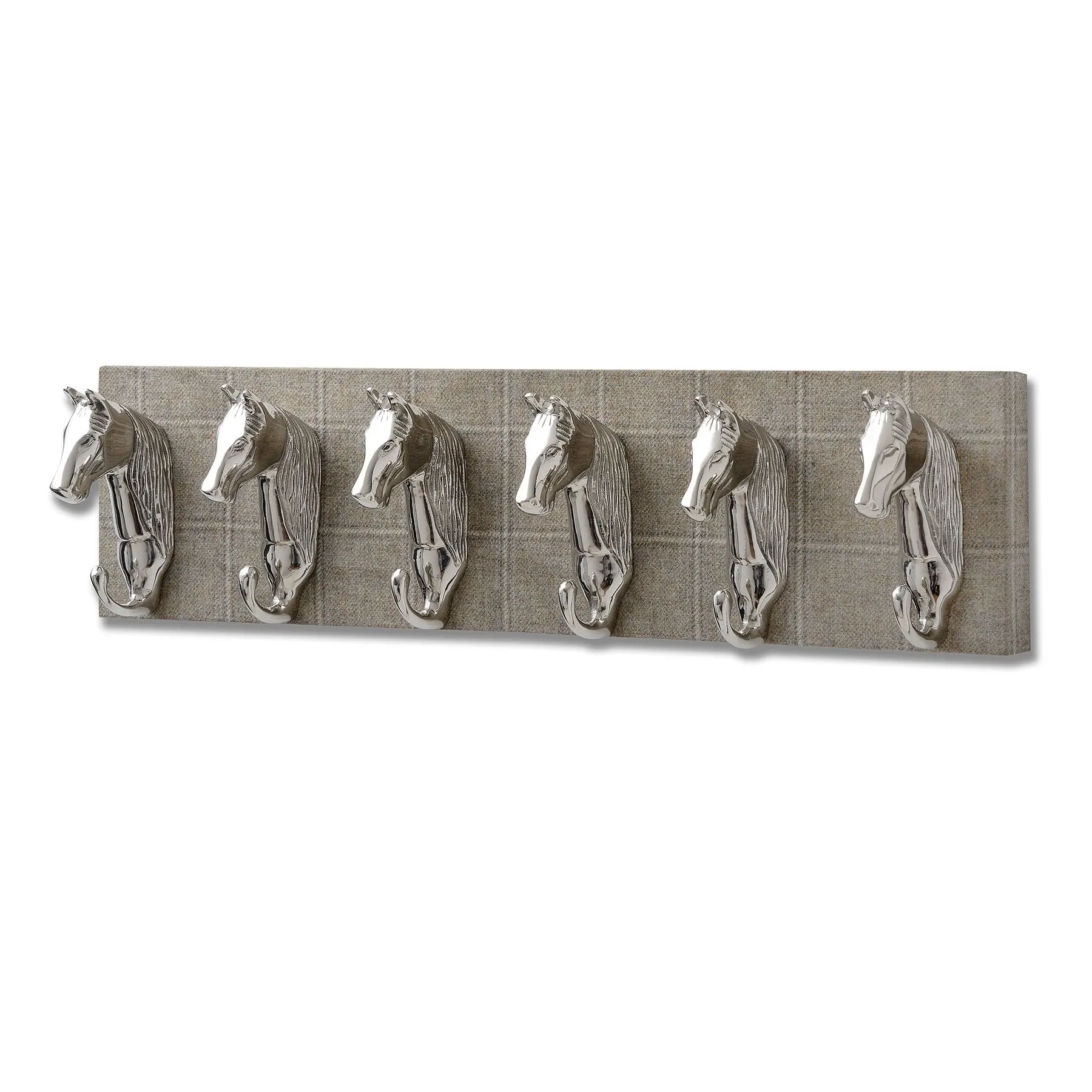 Yorkshire Tweed Horse Head Coat Rack
